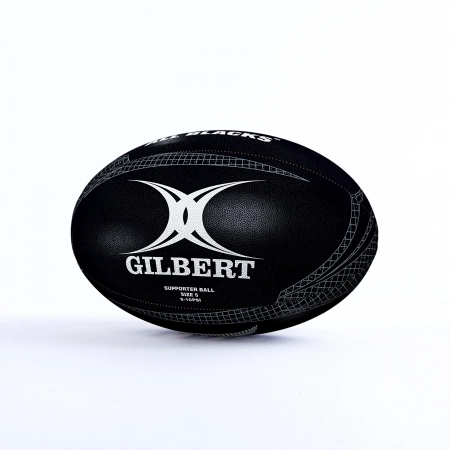 Мяч для регби Gilbert Supporter All Blacks размер 5